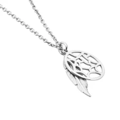 Histoire d'Or Collier Lorelle Argent Blanc Hot