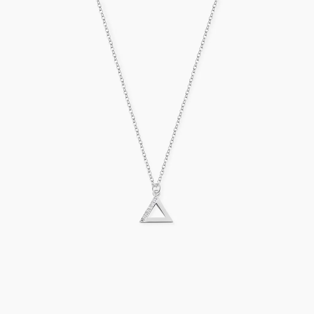 Histoire d'Or Collier Lorena De Zirconium argent blanc oxyde Discount
