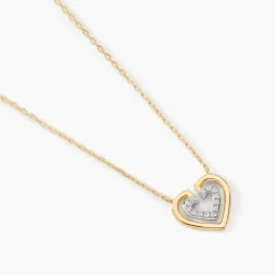 Histoire d'Or Collier Love Is In The Air Or Jaune Oxyde De Zirconium Hot