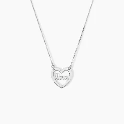 Histoire d'Or Collier Lovia Argent Blanc