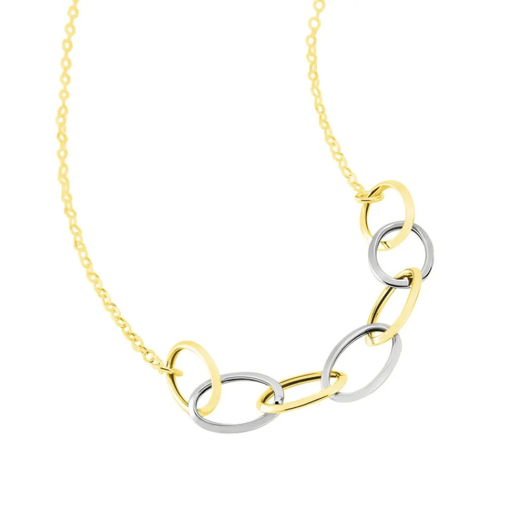 Histoire d'Or Collier Lucette Or Bicolore New