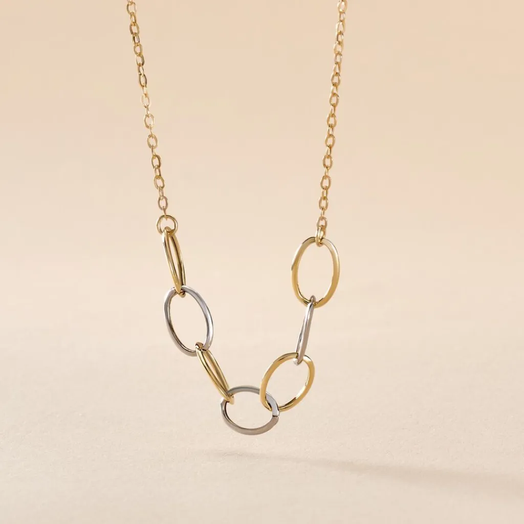 Histoire d'Or Collier Lucette Or Bicolore New