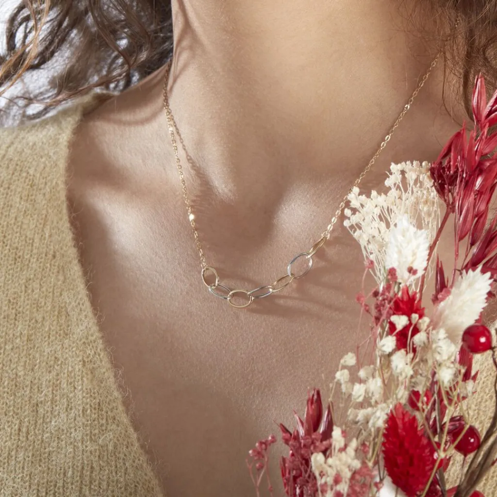 Histoire d'Or Collier Lucette Or Bicolore New