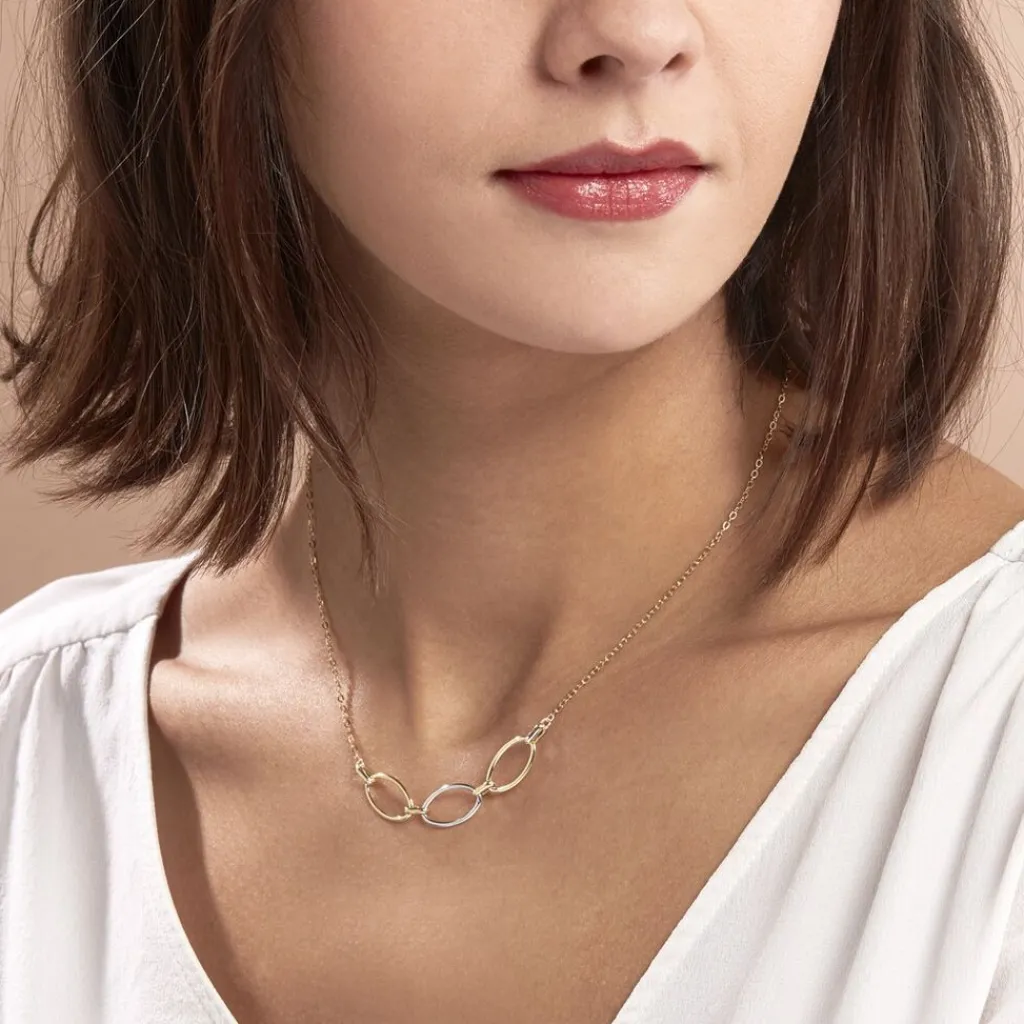 Histoire d'Or Collier Lucia Or Bicolore Outlet