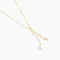 Histoire d'Or Collier Lucija Or Jaune Perle De Culture Et Oxyde De Zirconium Hot