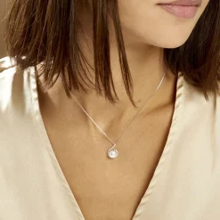 Histoire d'Or Collier Lucinda Or Blanc Perle De Culture Et Oxyde De Zirconium Best