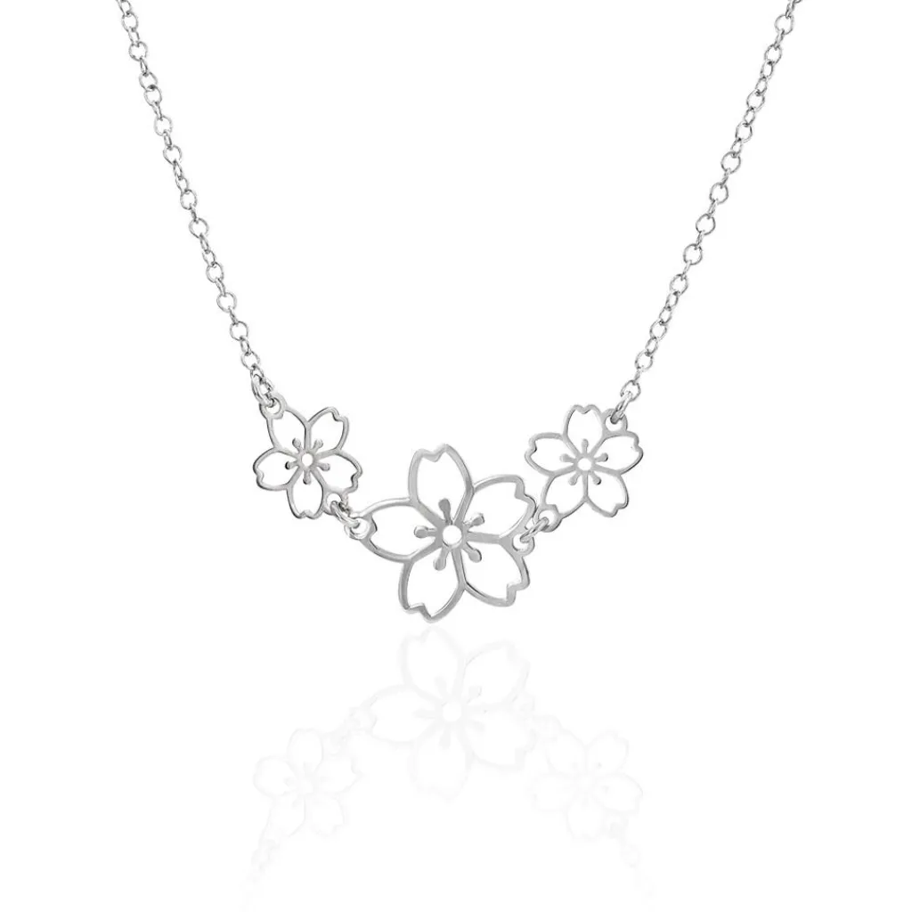 Histoire d'Or Collier Lucrezia Argent Blanc New