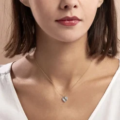 Histoire d'Or Collier Ludmille Or Jaune Topaze or jaune topaze bleue Best