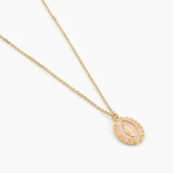 Histoire d'Or Collier Lueur Coloree Or Jaune Hot