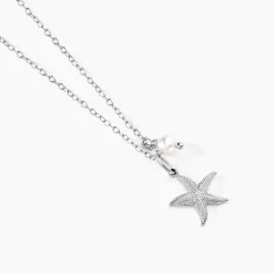 Histoire d'Or Collier Lupita Argent Blanc Perle De Culture Outlet