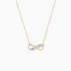 Histoire d'Or Collier Lyana Infini Diamante Or Jaune New