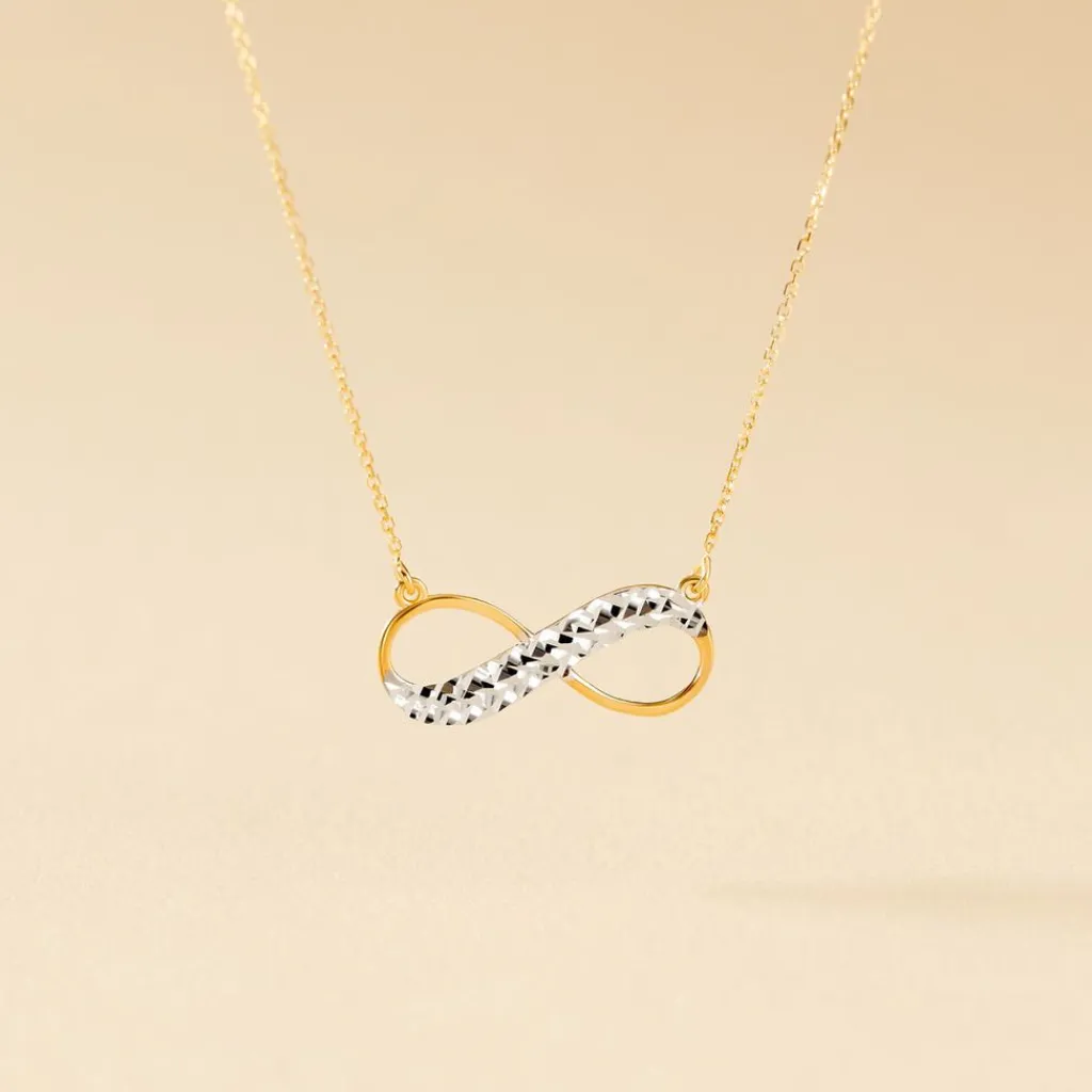 Histoire d'Or Collier Lyana Infini Diamante Or Jaune New