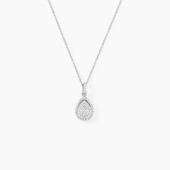Histoire d'Or Collier Lysa Argent Blanc Oxyde De Zirconium Outlet