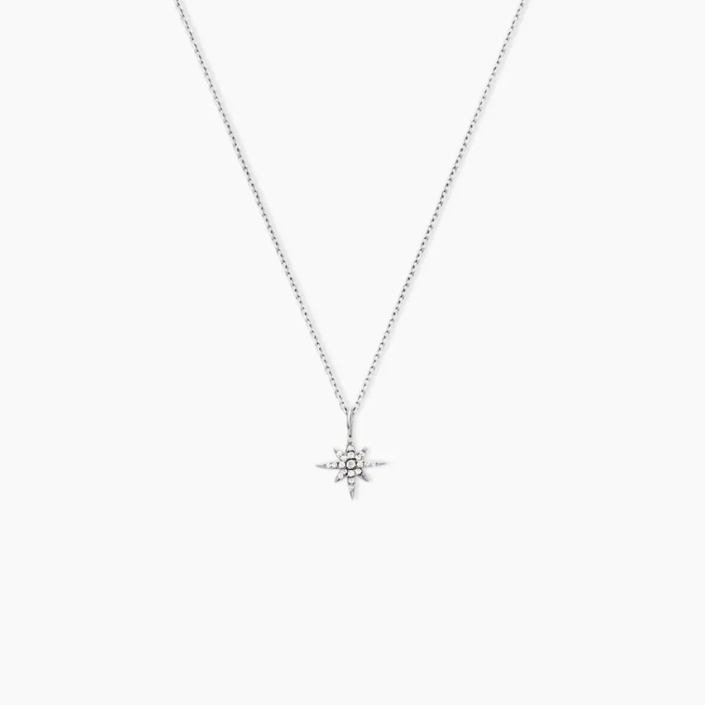 Histoire d'Or Collier Lysianne Argent Blanc Oxyde De Zirconium Discount