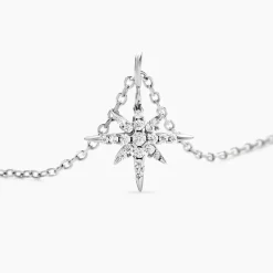 Histoire d'Or Collier Lysianne Argent Blanc Oxyde De Zirconium Discount