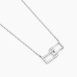Histoire d'Or Collier Lysis Argent Blanc Oxyde De Zirconium Online