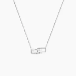 Histoire d'Or Collier Lysis Argent Blanc Oxyde De Zirconium Online