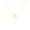 Histoire d'Or Collier Mae Ourson Or Jaune Outlet
