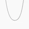 Histoire d'Or Collier Maille Argent Casper Discount