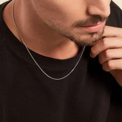 Histoire d'Or Collier Maille Argent Casper Discount