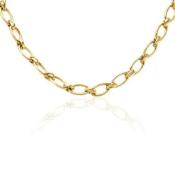 Histoire d'Or Collier Maille Perry Acier Doré Online