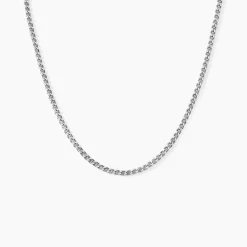 Histoire d'Or Collier Maille Piato Argent Blanc Outlet