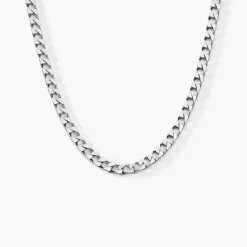 Histoire d'Or Collier Maille Santino Argent Blanc Hot