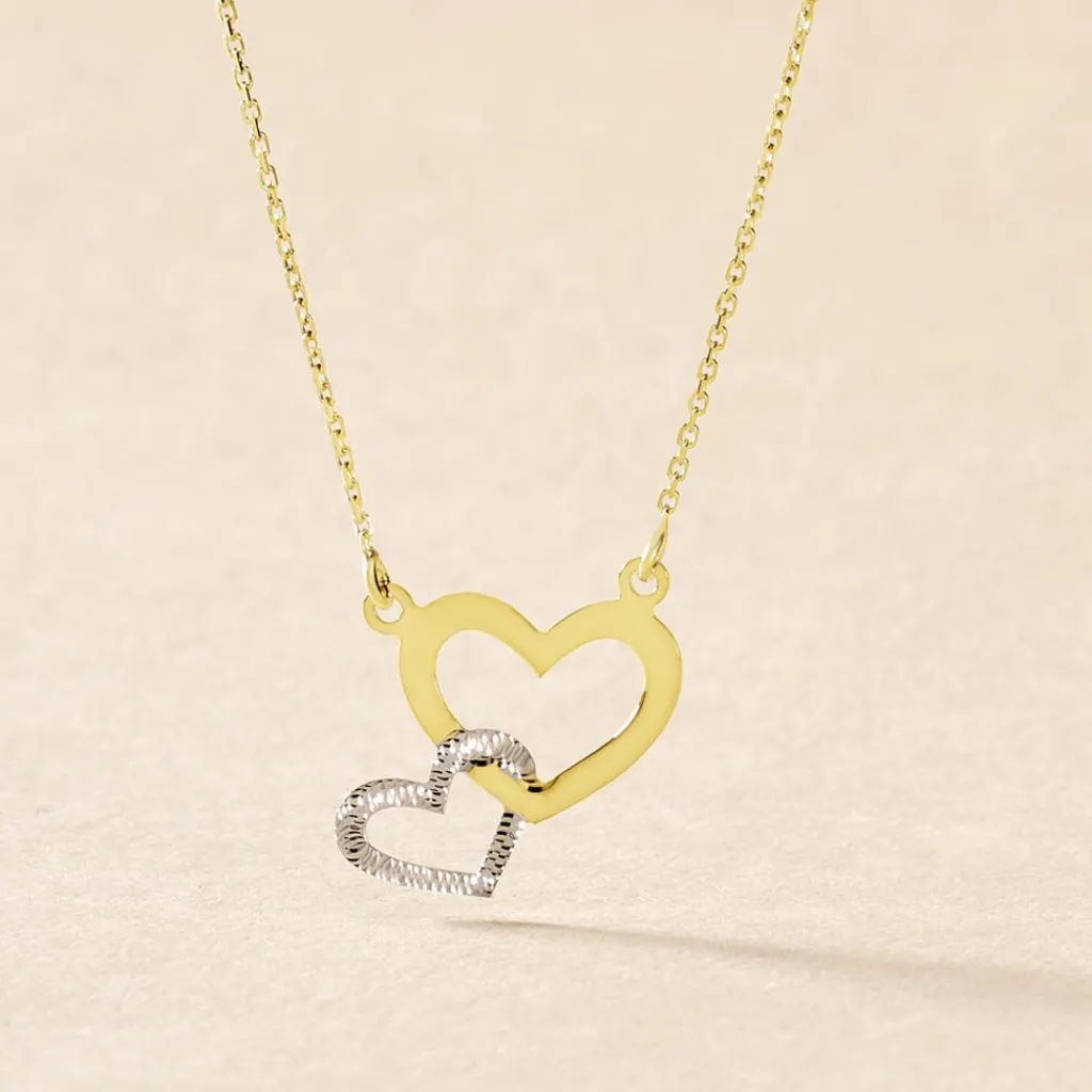 Histoire d'Or Collier Malena Or Bicolore Hot