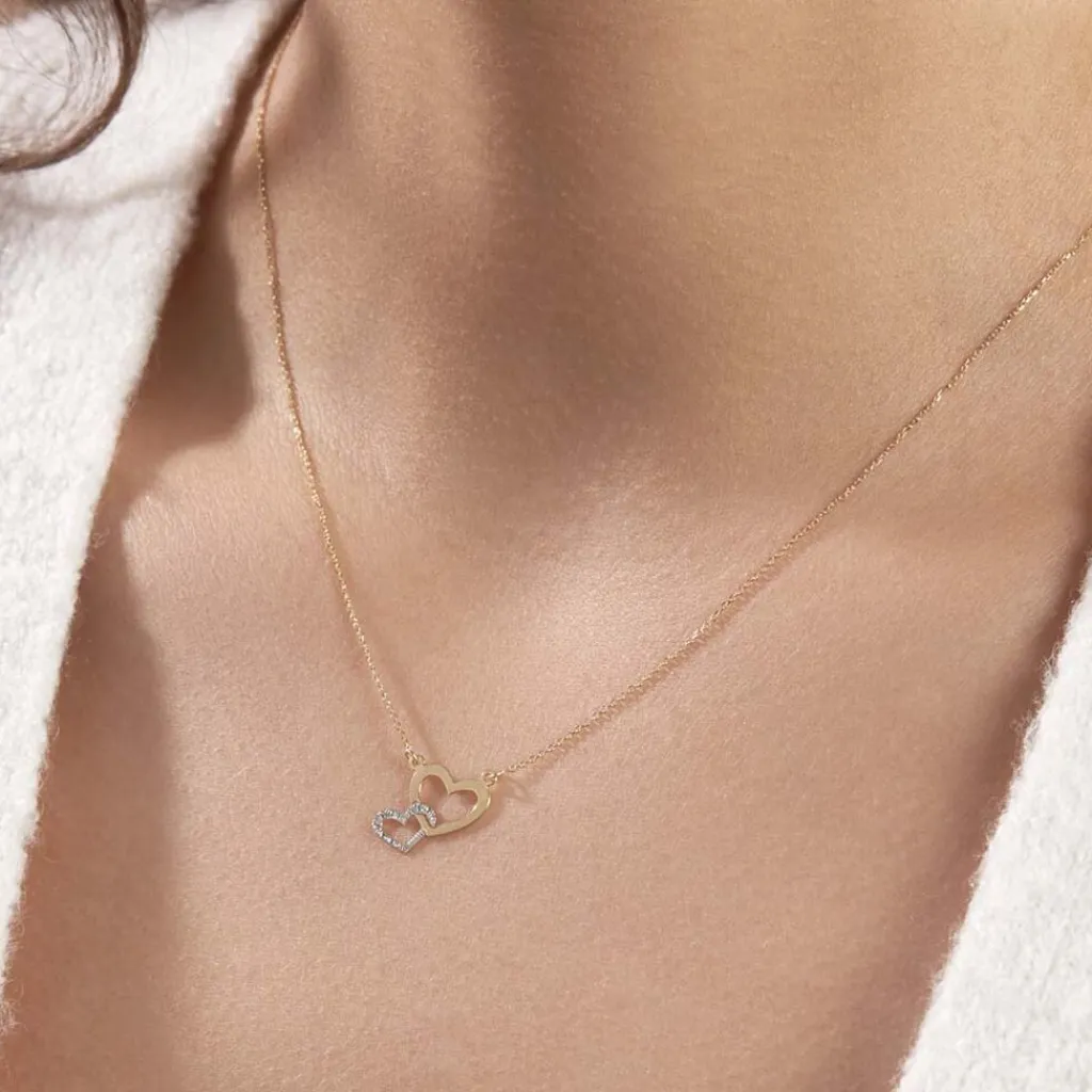 Histoire d'Or Collier Malena Or Bicolore Hot