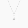 Histoire d'Or Collier Marceau Argent Blanc Outlet