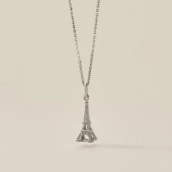 Histoire d'Or Collier Marceau Argent Blanc Outlet