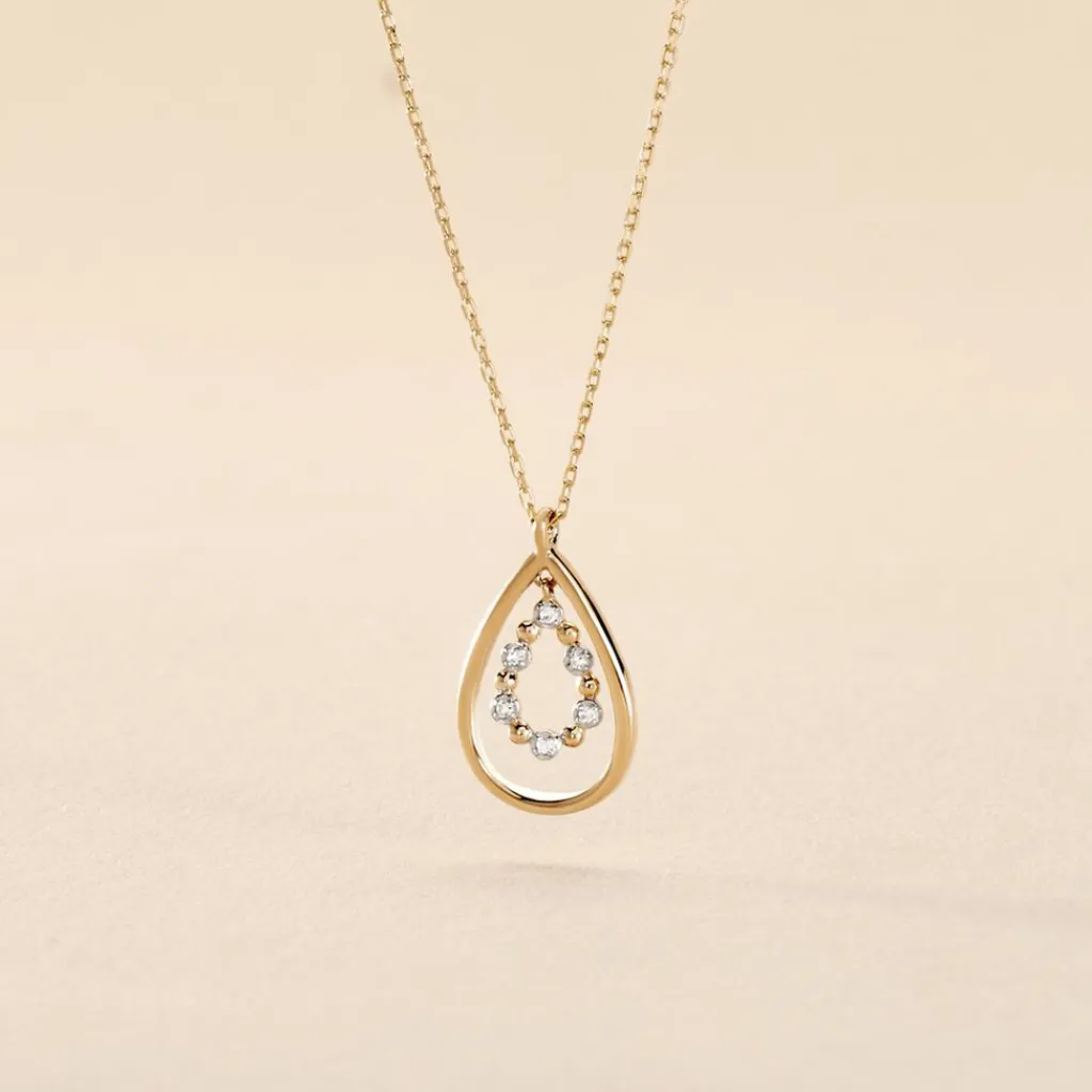 Histoire d'Or Collier Marganela Or Jaune Diamant Hot