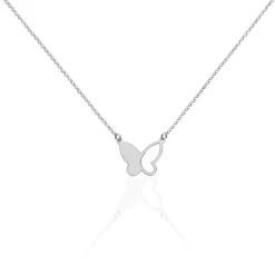 Histoire d'Or Collier Maria Argent Blanc Outlet