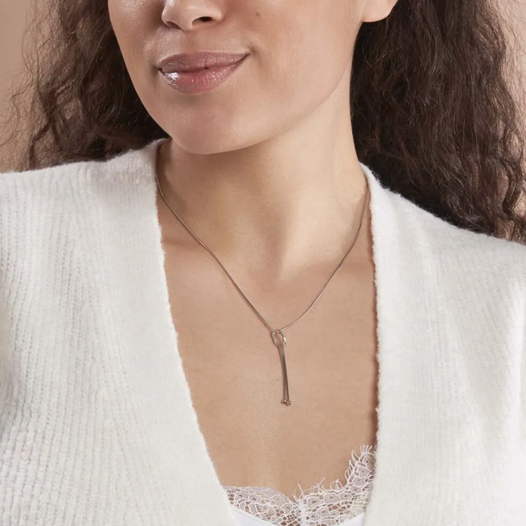 Histoire d'Or Collier Mariana Argent Blanc Outlet