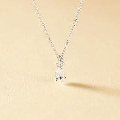 Histoire d'Or Collier Marie-helena Argent Blanc Oxyde De Zirconium New