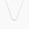 Histoire d'Or Collier Mariko Argent Blanc Oxyde De Zirconium