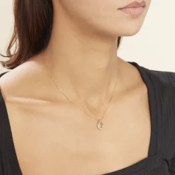 Histoire d'Or Collier Marilynn Or Bicolore Diamant Blanc Hot