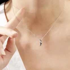 Histoire d'Or Collier Marina Or Blanc Diamant Clearance