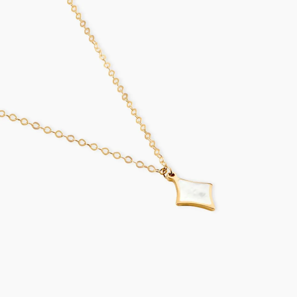 Histoire d'Or Collier Marvella Or Jaune Nacre or jaune nacre blanc Sale