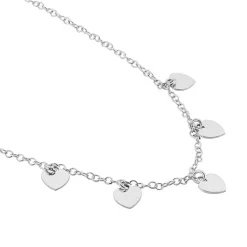 Histoire d'Or Collier Maryline Argent Blanc Clearance
