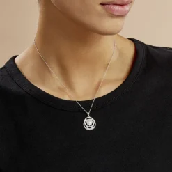 Histoire d'Or Collier Matilda Argent Blanc Perle De Culture Et Oxyde De Zirconium New