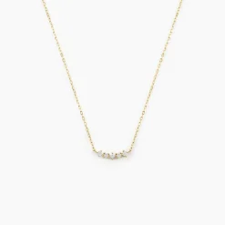 Histoire d'Or Collier Matleena Or Jaune Diamant Synthétique Outlet