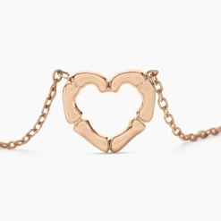 Histoire d'Or Collier May-li Argent Rose Online