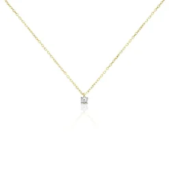 Histoire d'Or Collier Mei Or Jaune Diamant Outlet