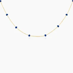 Histoire d'Or Collier Meike Plaque Or Jaune Sale