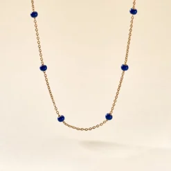 Histoire d'Or Collier Meike Plaque Or Jaune Sale