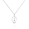 Histoire d'Or Collier Melaine Argent Blanc Clearance