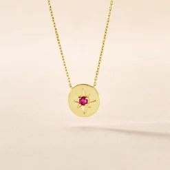 Histoire d'Or Collier Melchior or jaune rubis Online