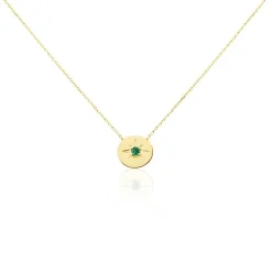 Histoire d'Or Collier Melchior Or Jaune Emeraude or jaune émeraude Hot