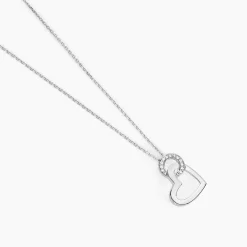 Histoire d'Or Collier Melesine Or Blanc Diamant Clearance